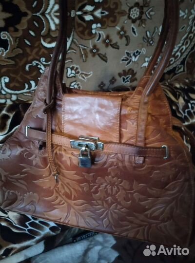 Сумка натуральная кожа