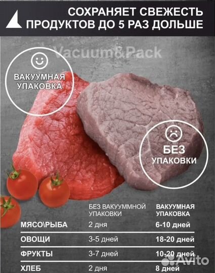 Вакуумный упаковщик