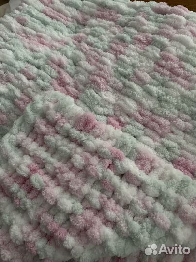 Плед детский плюшевый