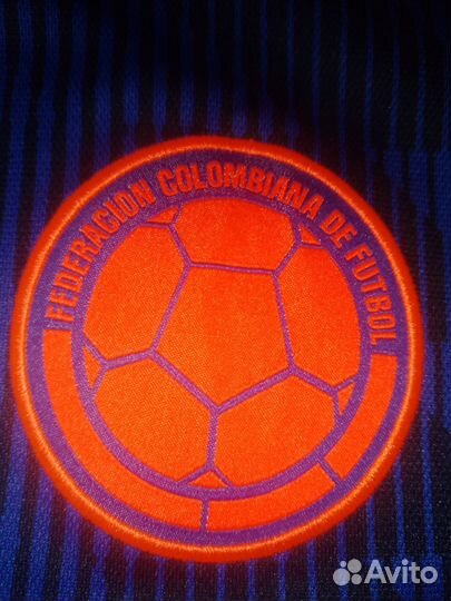 Футболка футбольная сборной Колумбии 2018 Adidas