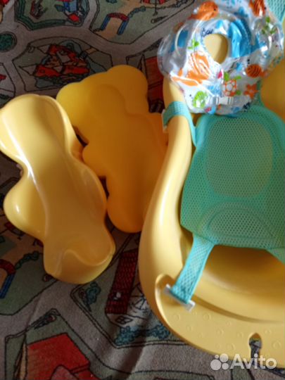 Детская ванночка для купания с горкой