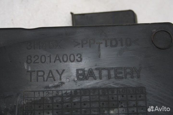 Поддон аккумулятора mitsubishi outlander 2015