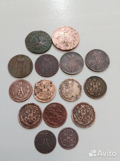 Медные царские монеты
