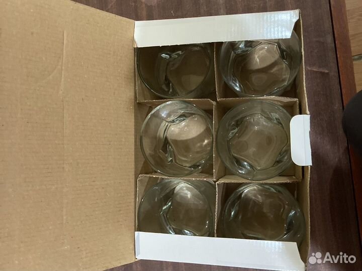 Стаканы набор из 6 штук