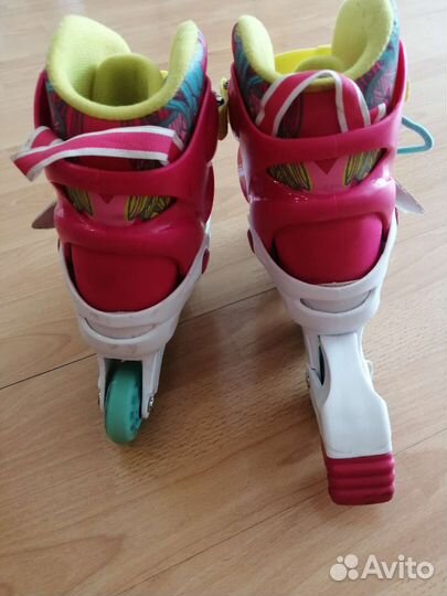Роликовые коньки детские раздвижные
