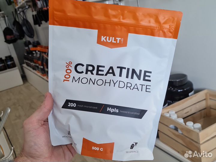 Креатин моногидрат Creatine Хабаровск 200-500гр