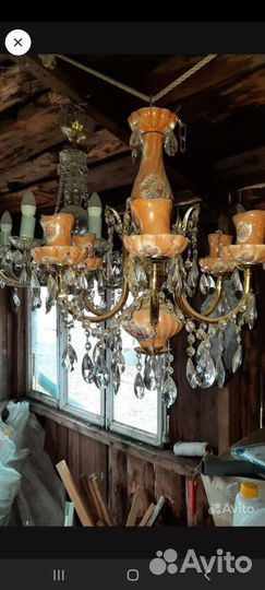 Люстры хрустальные