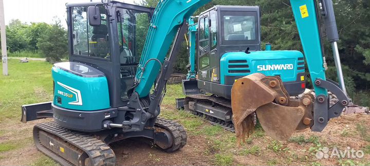 Экскаватор Bobcat 430, земляные работы