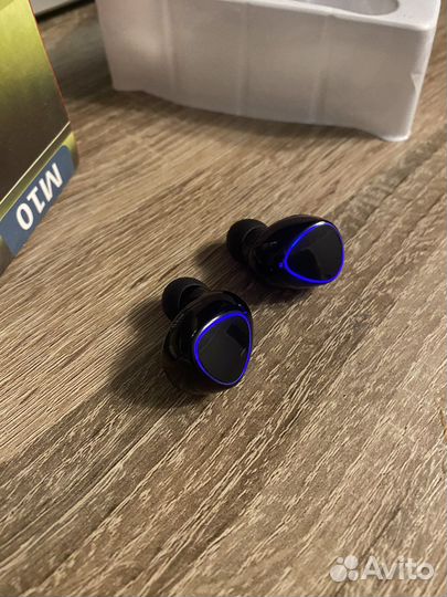 Новые беспроводные блютуз наушники + power bank