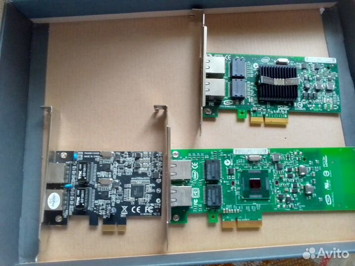 Многоканальные сетевые карты Intel
