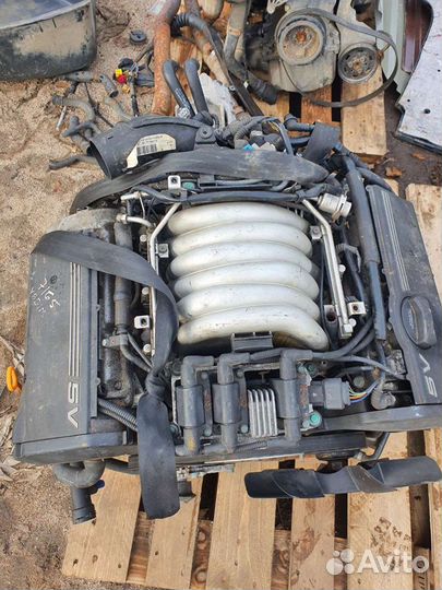 Двигатель Audi A6 C5 2,4 бензин AGA 97-00г