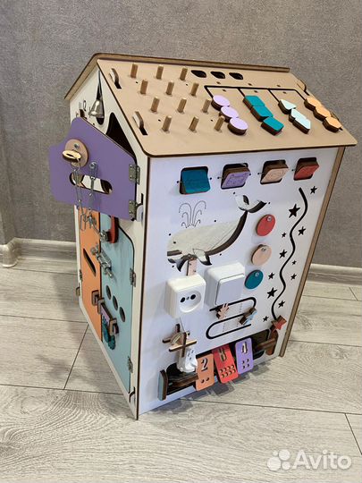 Бизиборд домик bunny board