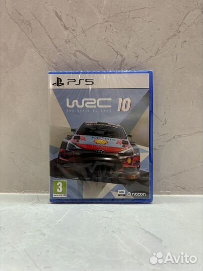 Диск WRC 10 игра для PS5