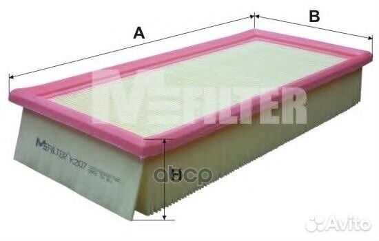 Воздушный фильтр K207 M-Filter