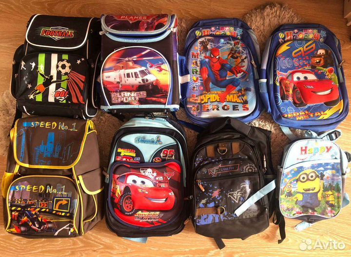 Портфели, рюкзаки, сумочки детские