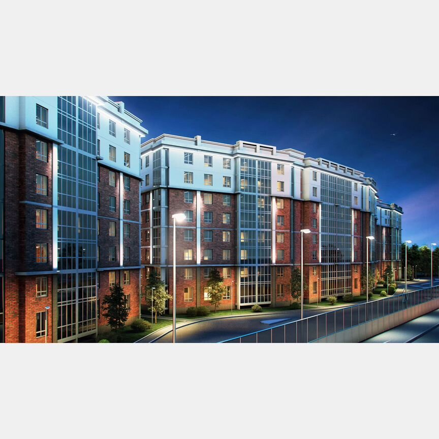 3-к. квартира, 87,8 м², 6/8 эт.