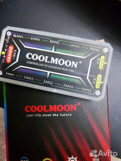Rgb контроллер для вентиляторов coolmoon