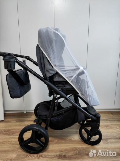 Коляска 3 в 1 adamex reggio