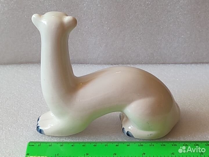 Статуэтка. Горностай. Ласка. Конаково. зик