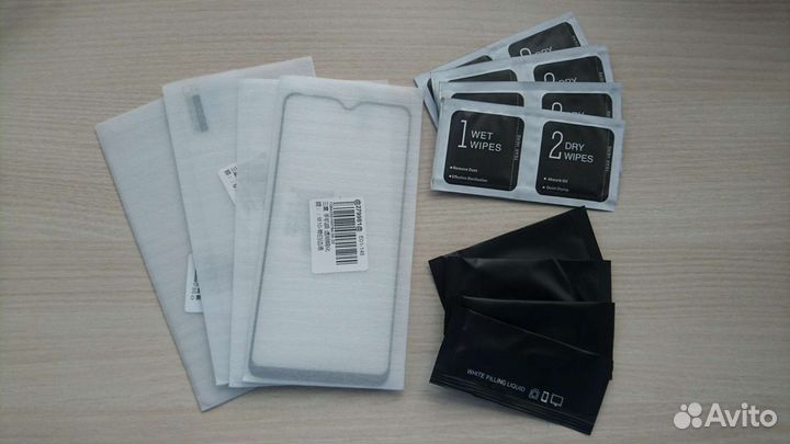 Защитное стекло для Samsung Galaxy M10 - 4 шт