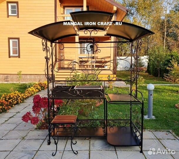 Мангал кованый