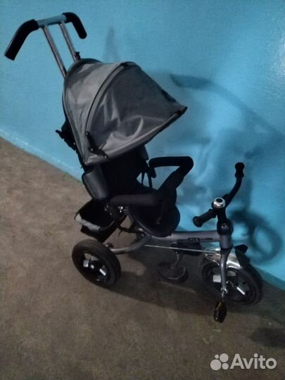 3-колесный детский велосипед сity (коляска)
