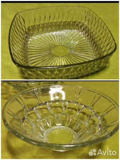 Хрусталь СССР, стопки ГДР, солонки - перчонки