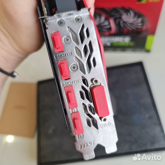 Видеокарта MSI GTX1080ti 11GB