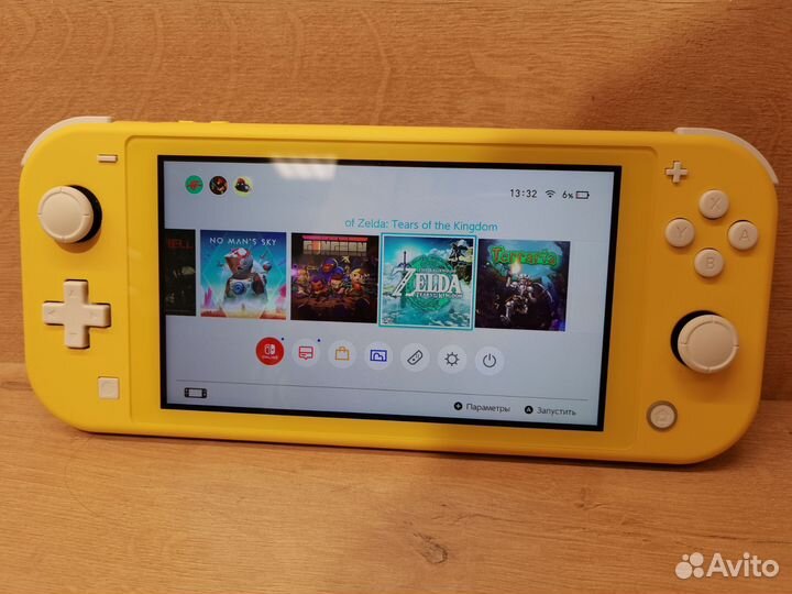 Nintendo switch lite с играми