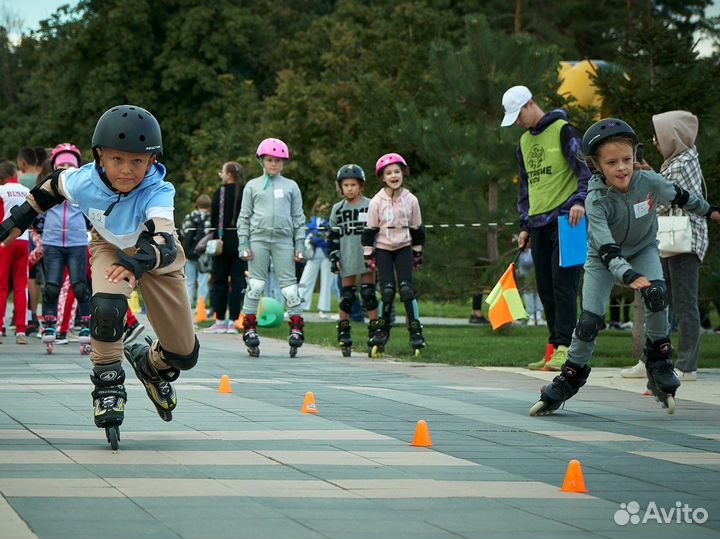 Обучение на роликовых коньках