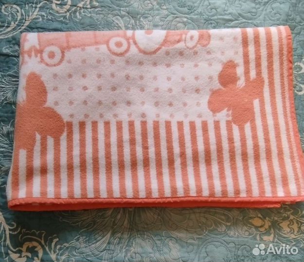 Одеяло байковое детское