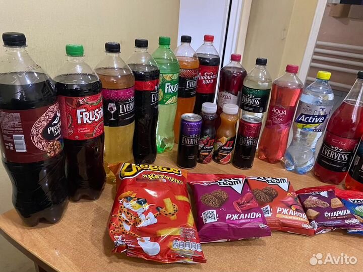 Напитки в ассортименте