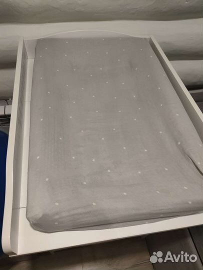 Пеленальный столик икеа смогёра, белый