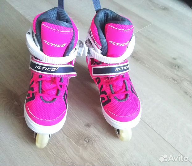 Роликовые коньки размер 27-30