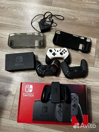 Nintendo switch rev 2 прошитая чип hwfly