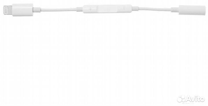 Адаптер переходник Lightning (M) - Mini Jack 3.5