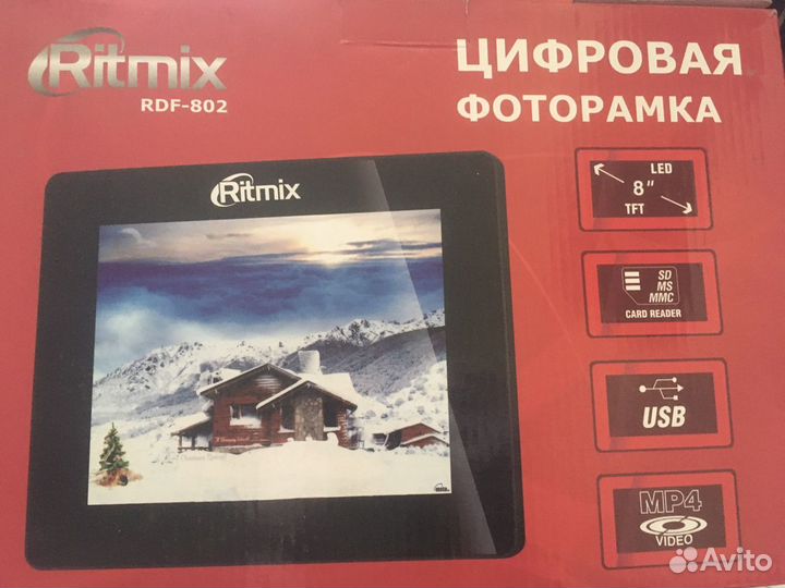 Цифровая фоторамка Ritmix