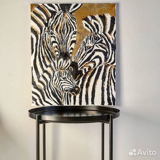 Интерьерная картина Зебра