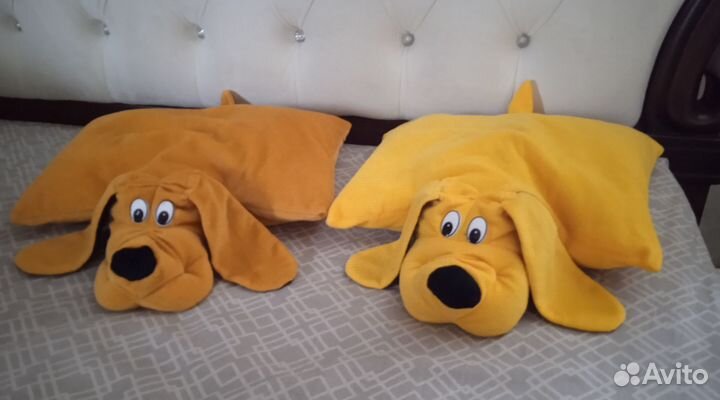 Подушка игрушка собака
