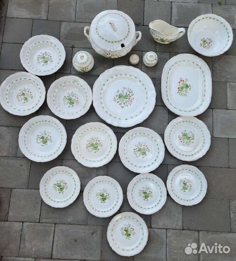 Конаково Набор столовой посуды из 20 пр. СССР Торг