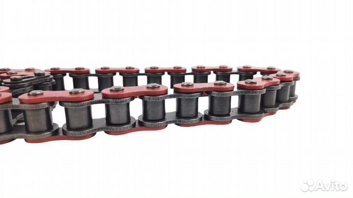 Цепь мопед Альфа шаг 428 100 звеньев приводная кра