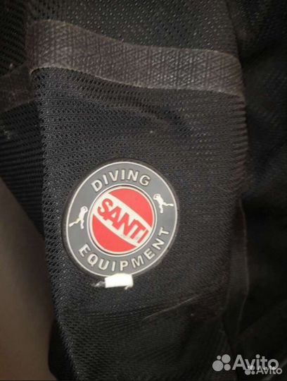 Santi enduro, сухой гидрокостюм дайвинг/водолазный