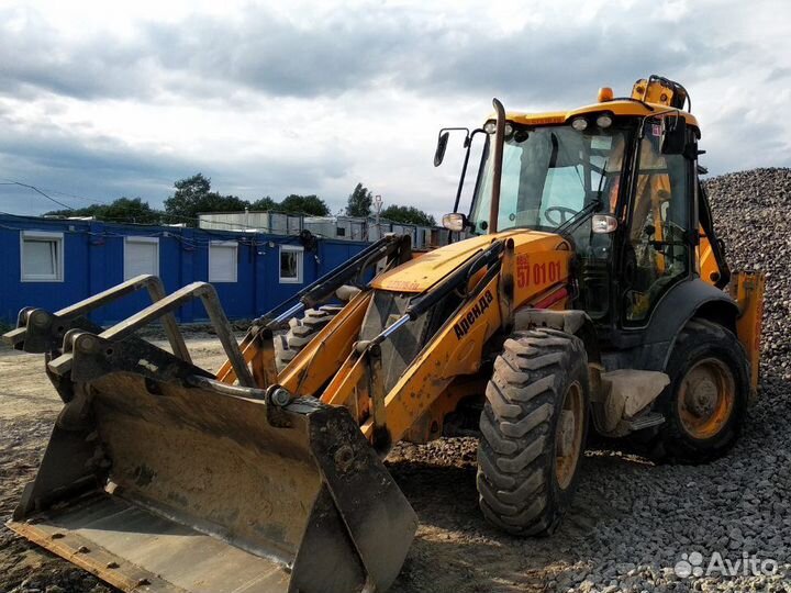 Экскаватор погрузчик JCB 3CX Super, услуги с ндс