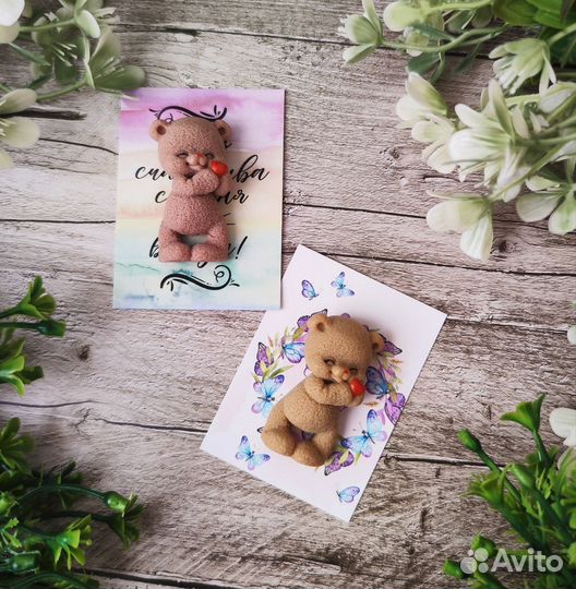 Мыло ручной работы Мишка