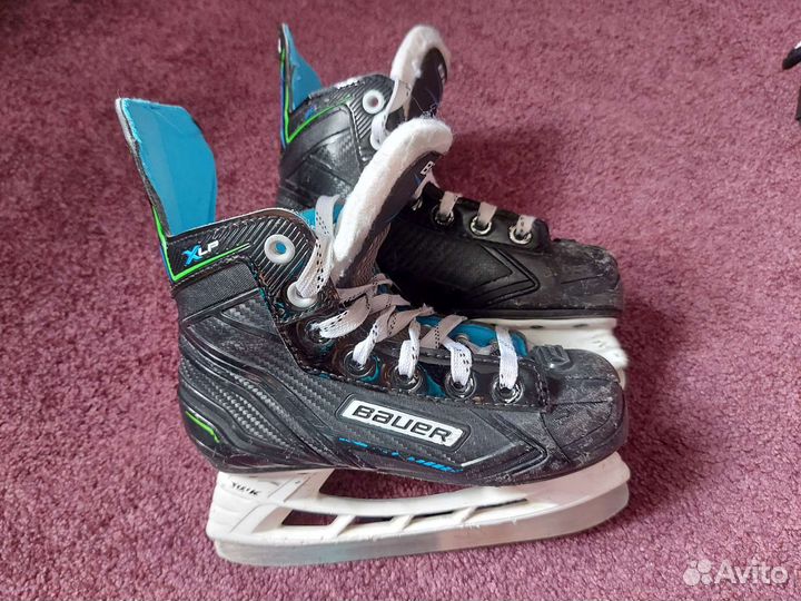 Хоккейные коньки bauer, 19,5см по стельке