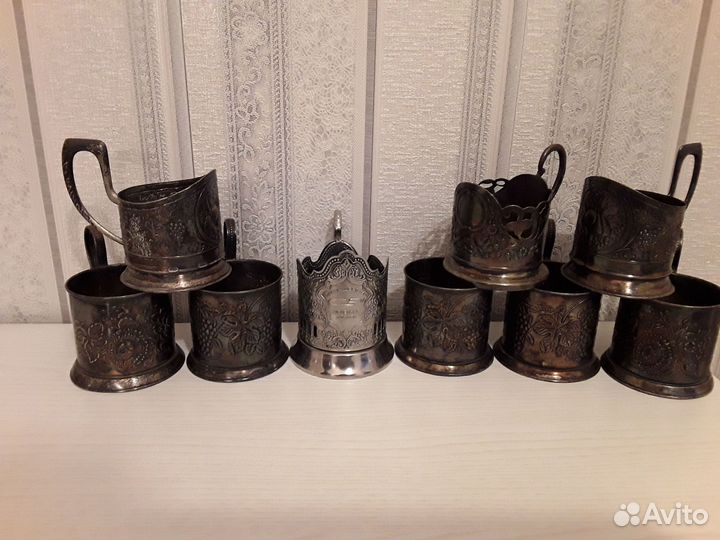 Подстаканник мельхиор СССР