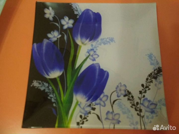 Комплект тарелок квадратных