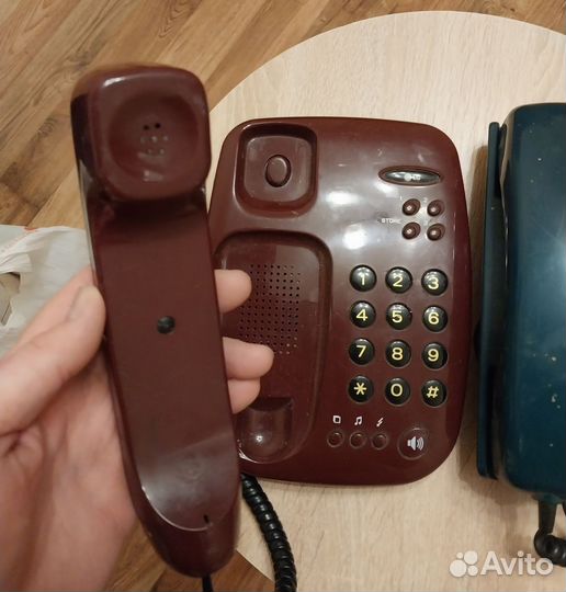 Телефон проводной бу