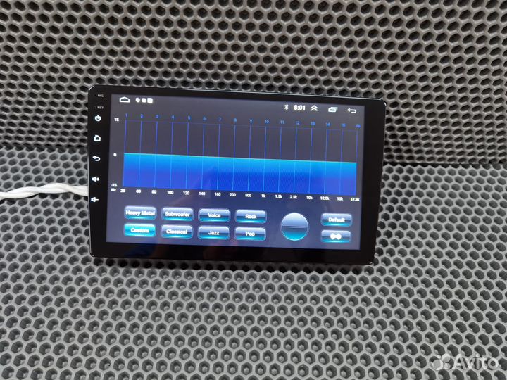 Магнитола Android 9 дюймов IPS экран новая