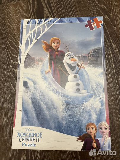 Пазл Холодное сердце Эльза и Анна